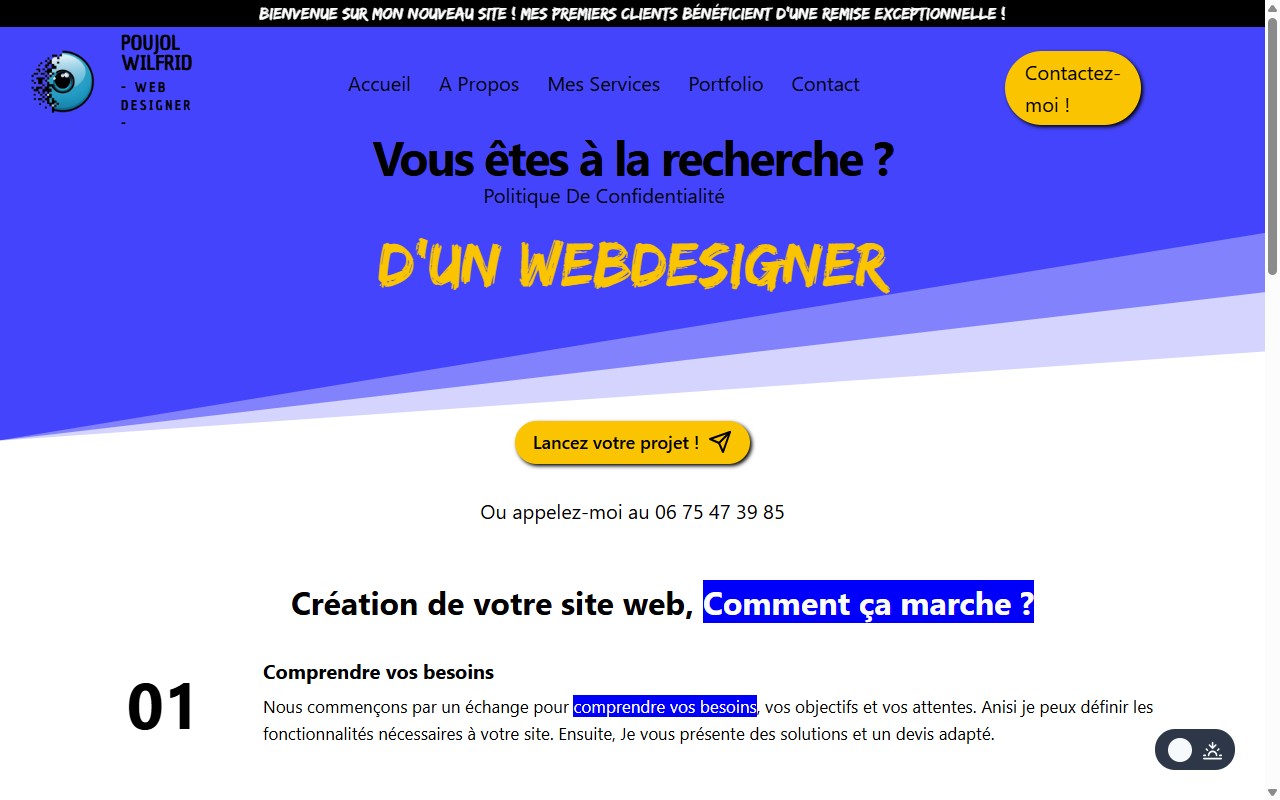 Ancien site, version précédente